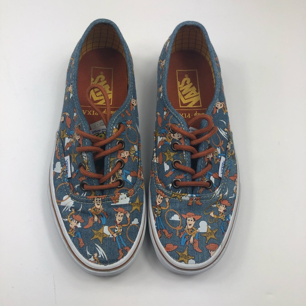 Woody Toy Story Disney vans size 7.5 EUC RARE